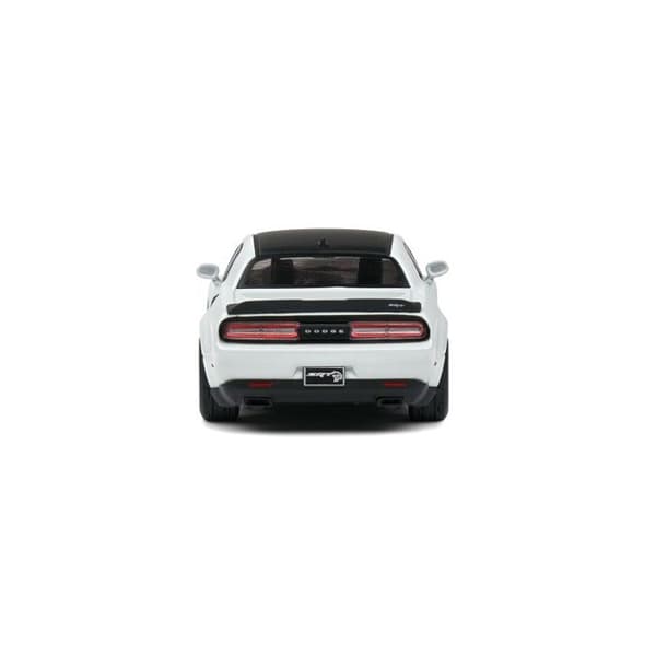 Samlarbil i miniatyr - SOLIDO - DODGE Challenger Demon - 2018 - Vit - 1/43