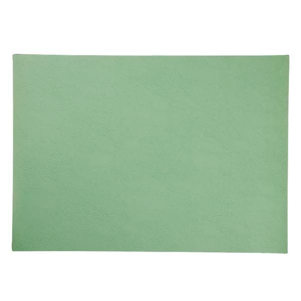 Vegan läder bordsunderlägg 46x33cm - Asa - Grön -