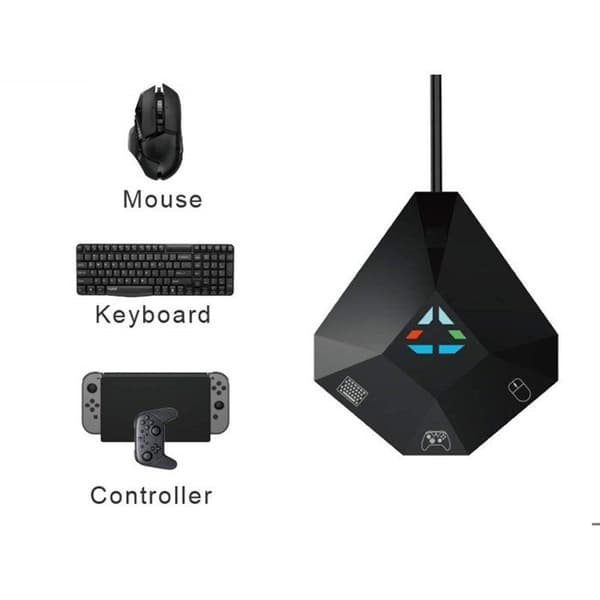 INF Mus/tangentbordsadapter för Nintendo Switch, PS4, Xbox One/360, PS3