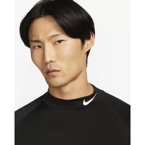 Nike Pro Dri-FIT Mock LS Herrskjorta