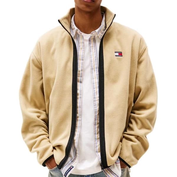 Beige Zipjacka Herr Tommy Hilfiger DM0DM20833