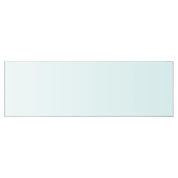 vidaXL Hyllpanel Klarglas 90 x 30 cm