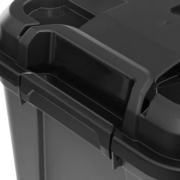Plastlåda 80L svart - 5 five simply smart