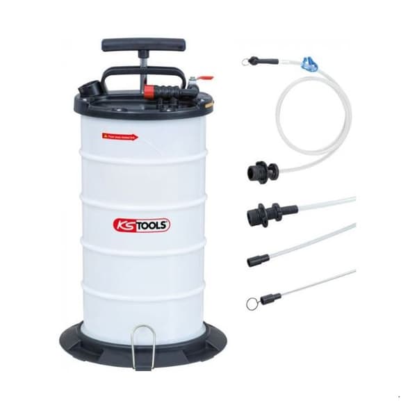 9,5L vakuumsugpump med 4 sonder
