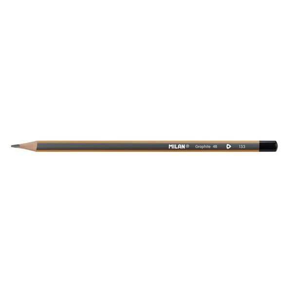 Färgkrita grafit - FACTIS - 71230512 - 12 triangulära kritor - 4B - Hållbart trä