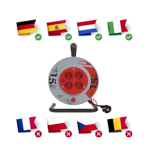 Emos-rulle - P19515
