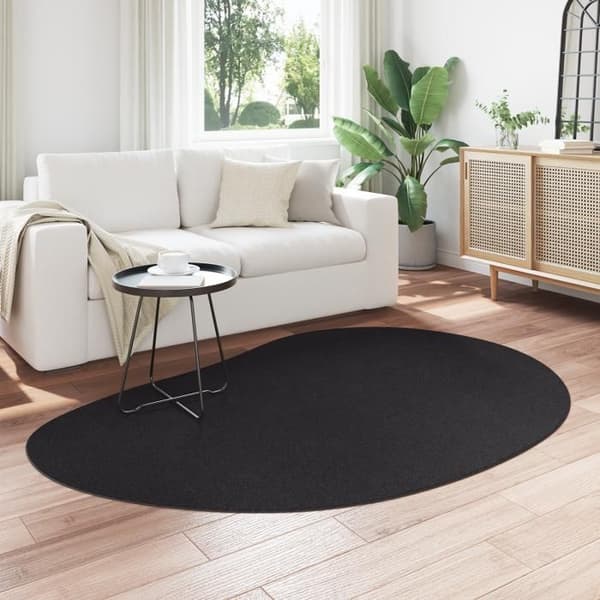 Svart Matta 140x200 cm Antisklidande