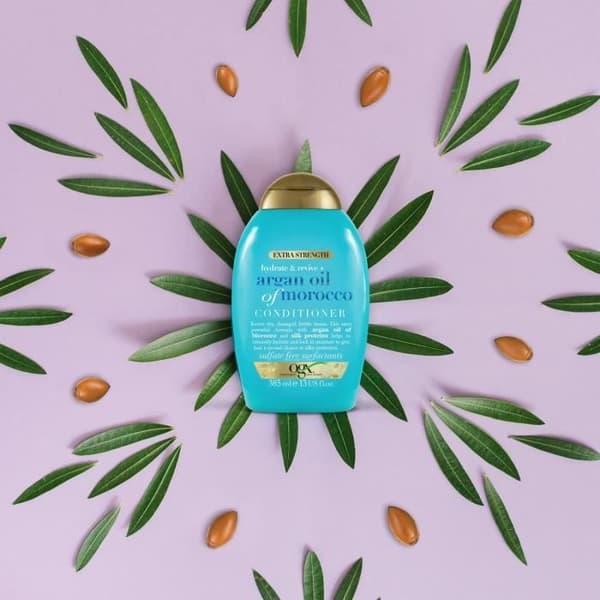 Balsam - Organix - Extra arganolja - Återfuktande - Torrt hår - 385 ml