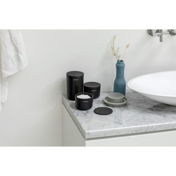 CONTAINER PORTAOGGETTI SET DA 3 PZ GRIGIO SCURO