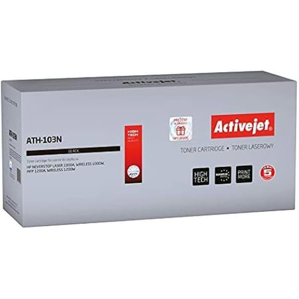 Toner - ACTIVEJET - ATH-103N - Svart - 2500 sidor