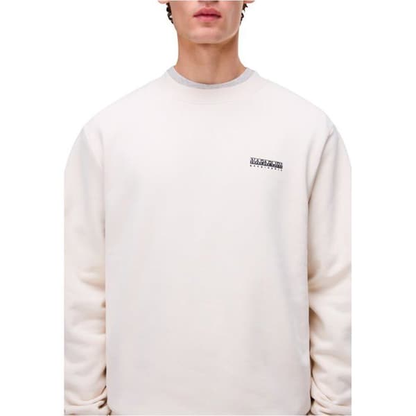 Sweatshirt Napapijri B-Small Box - beige dimity