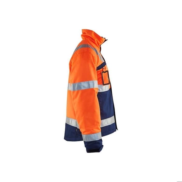 Blaklader vinterjacka med hög synlighet