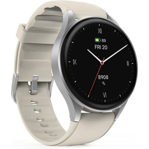 Intelligent klocka "8900", GPS, AMOLED 1,32", telefonfunktion, Alexa, rd, argt