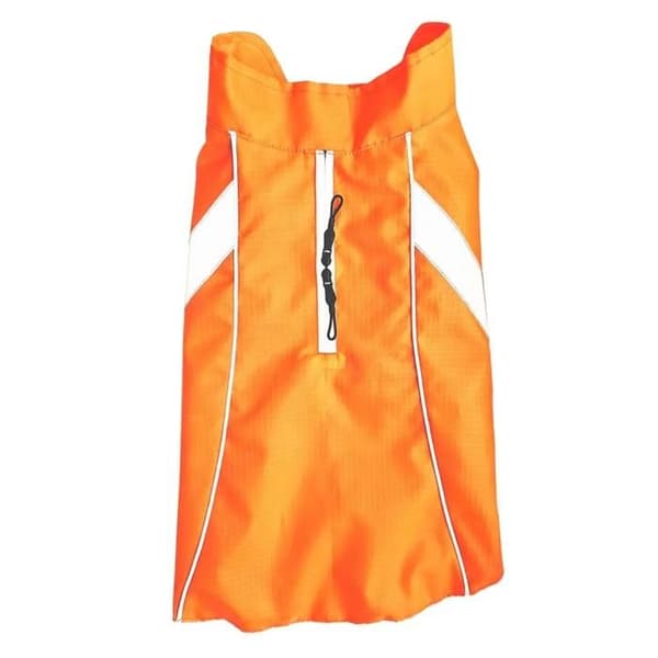 Vattentät hundjacka Nobby Pet New Rainy - Orange - 20 cm