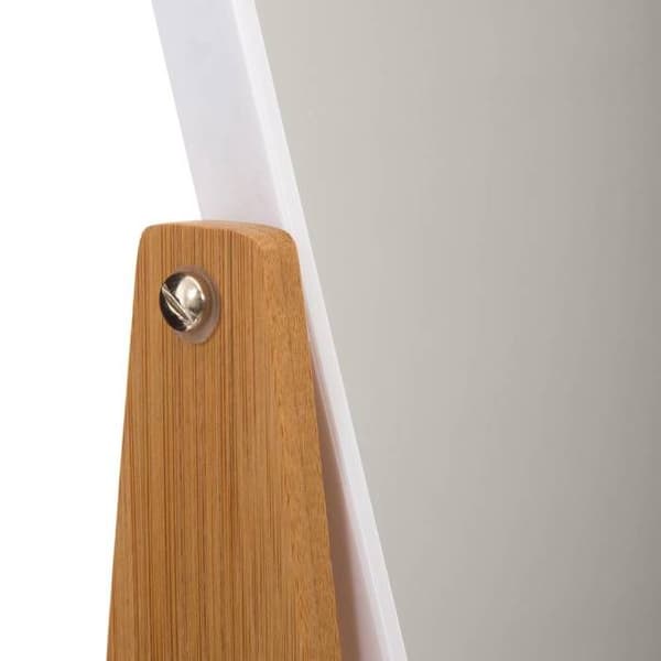 Spegel 16x22cm bambu "Naturéo" vit - 5 five simply smart