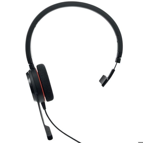 Mikro-headset - JABRA - Evolve 20 MS mono - Trådbunden - USB-C, USB-A - Över örat