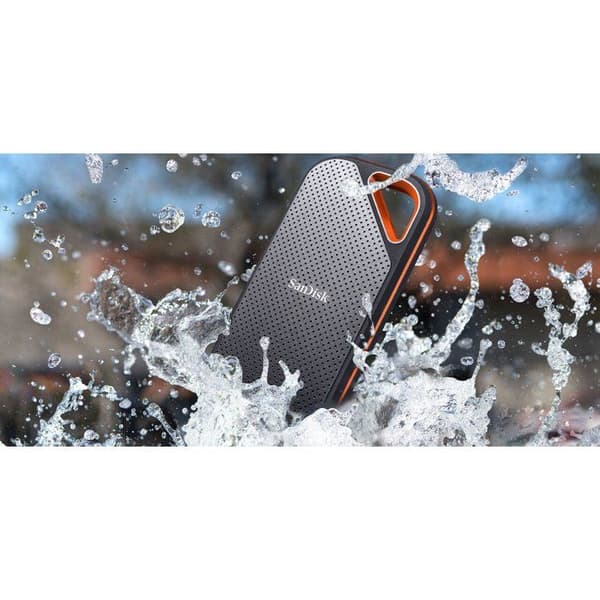 Extern bärbar SSD - SANDISK - Extreme PRO - 2 To - Bärbar - USB 3.2 Gen 2x2