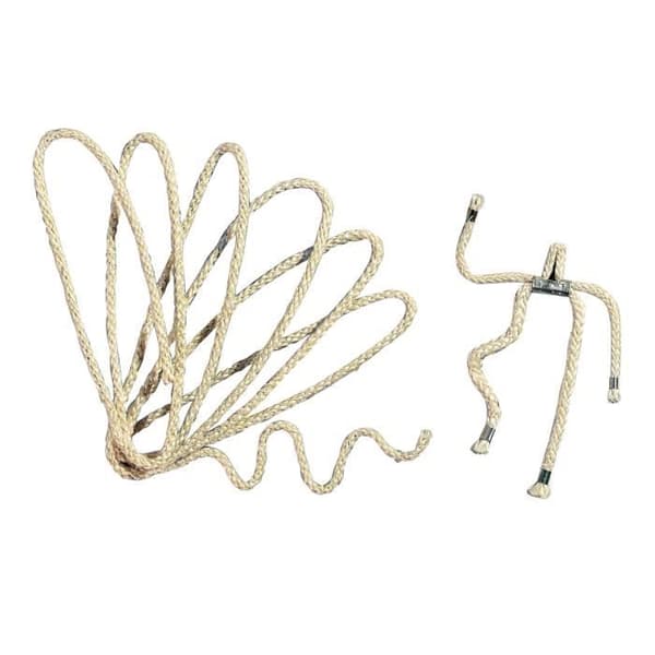 Förstärkt rep - RAYHER - Ø 8 mm - Vit - Längd: ca. 3m