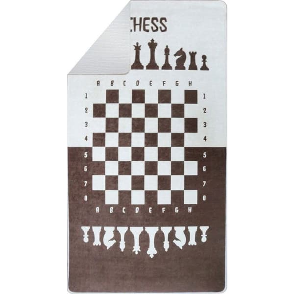 Failure Rug - MANI TEXTILE - Brun - Polyester - 100X150