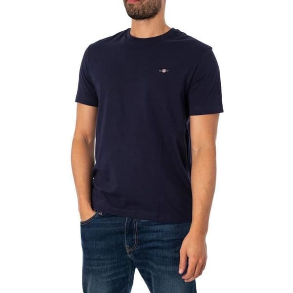T-shirt Regular Med Shield - GANT