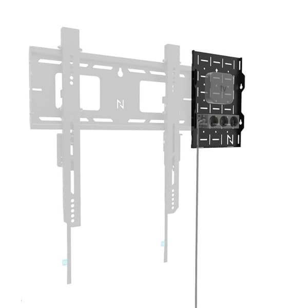 AV-utrustning rack - NEOMOUNTS - AWL05-750BL - Svart - Vänster/höger installation - Väggskydd