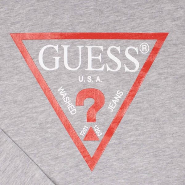 Sweat - Guess Jeans - Grå - Barn - Långa ärmar - 95% bomull