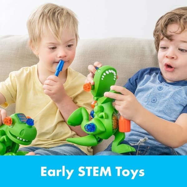 Byggset - Learning Resources - 4137 - T-Rex dinosaur - 4 klickdelar - 3 år och uppåt