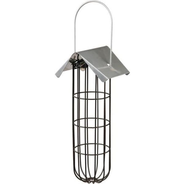 Fågelfettbollsmatare 11 × 33 × 10 cm svart