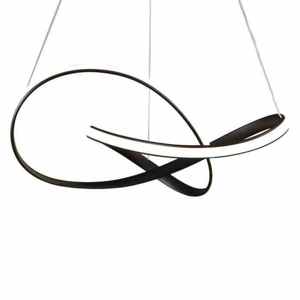 LED HÄNGANDE LAMPA CAPPIO SVART 36W