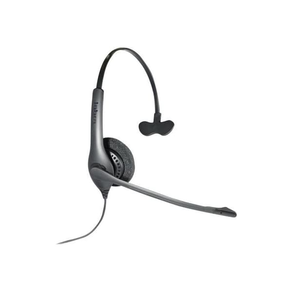 Överöron headset - AGFEO - Headset 1500 Mono - Trådad - Svart - Volymkontroll