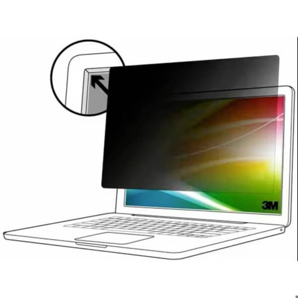 3M BP133W1B ANTI-GLARE SCREEN FILTER OCH SEKRETESSFILTER