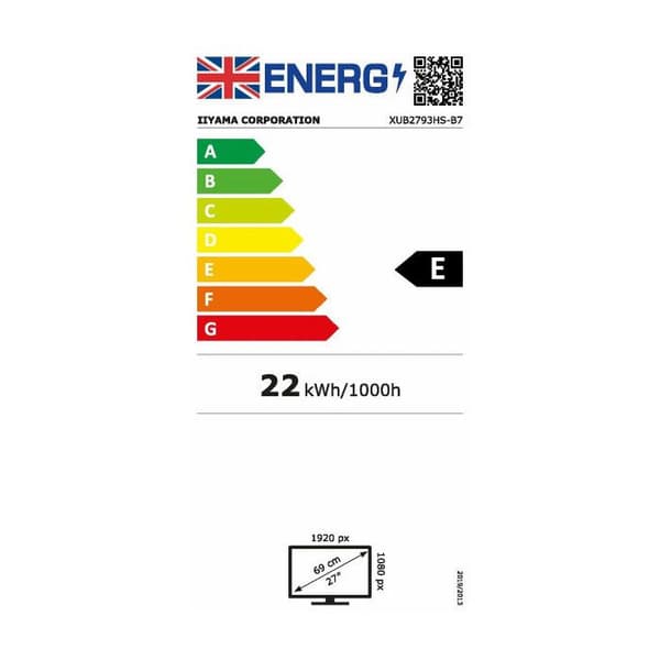 iiyama ProLite XUB2793HS-B7 -