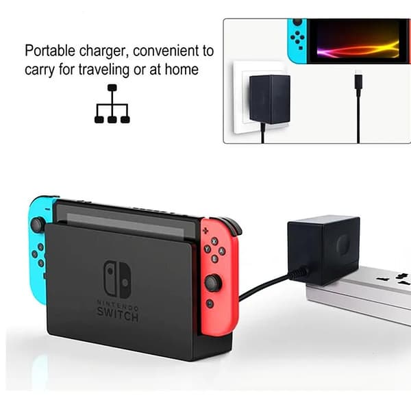 Adapter kompatibel med Nintendo Switch / Lite / OLED dockingstation