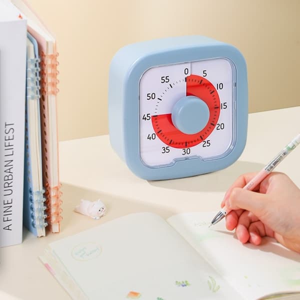 60 min visuell timer - klassrum skola för barn -Tyst visuell timer