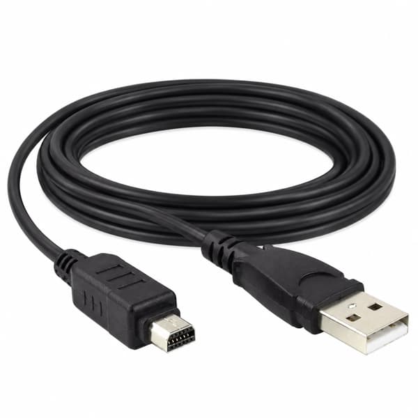 USB-kabel för Olym-pus-kamera – 12-pin – 1,5 m