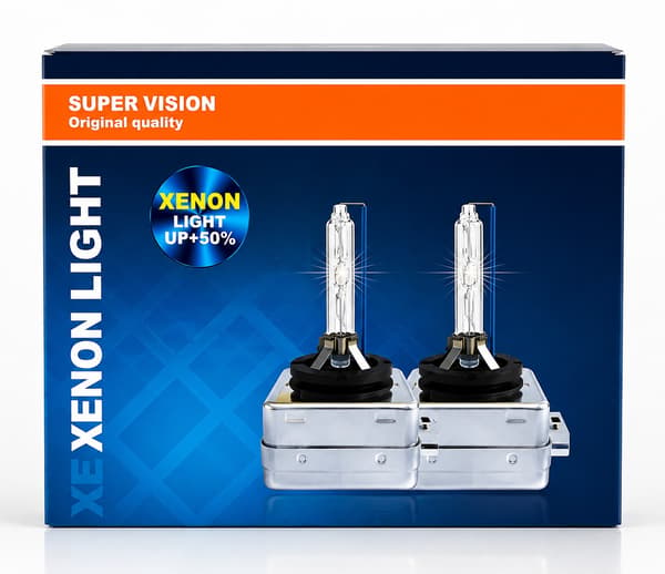 Xenonpærer +50 % – D1S 35W 4300K – 2-pak – PK32d-2