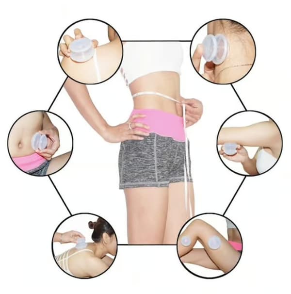 Koppningsset för helkroppsmassage – 4-pack (L–XS)