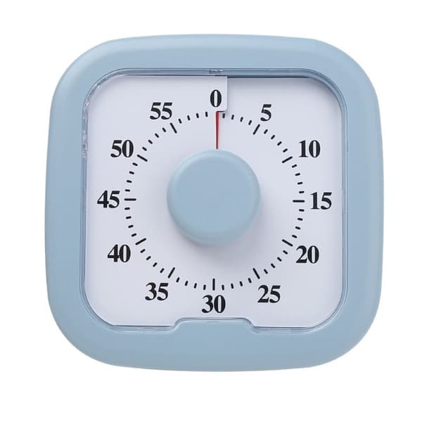 60 min visuell timer - klassrum skola för barn -Tyst visuell timer