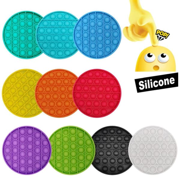2-pack Pop It Fidget Leksaker / Sensorisk - Välj modell & färg