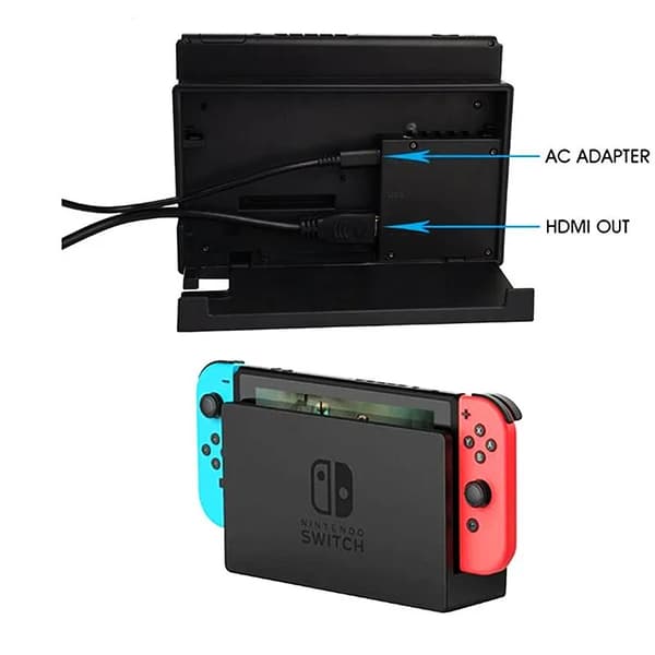 Adapter kompatibel med Nintendo Switch / Lite / OLED dockingstation