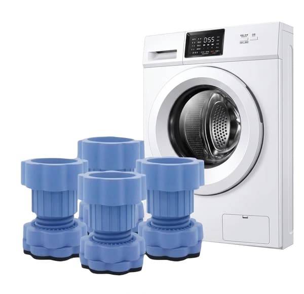 Halksäkra Tvättmaskinsfötter, 4-pack