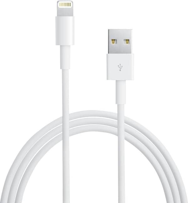 2 Meter hög kvalité Apple Lightning USB-kabel till iPhone & Ipad