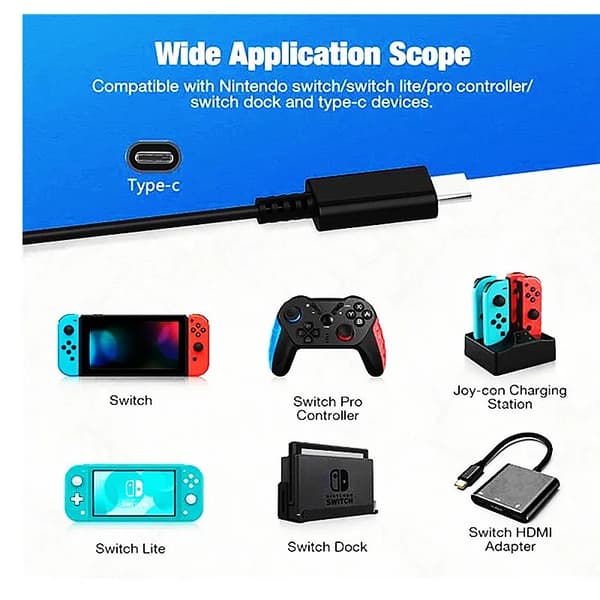 Adapter kompatibel med Nintendo Switch / Lite / OLED dockingstation