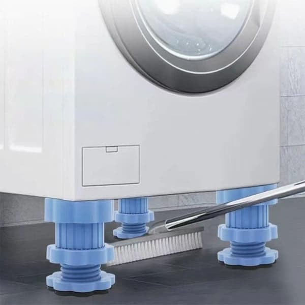 Halksäkra Tvättmaskinsfötter, 4-pack