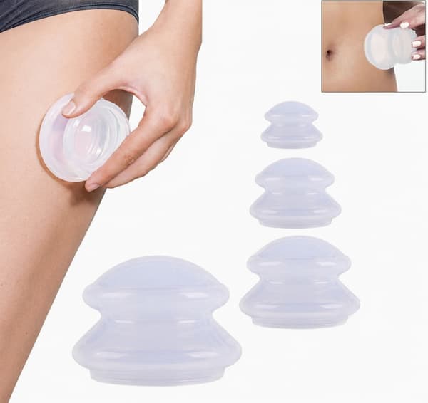 Koppningsset för helkroppsmassage – 4-pack (L–XS)