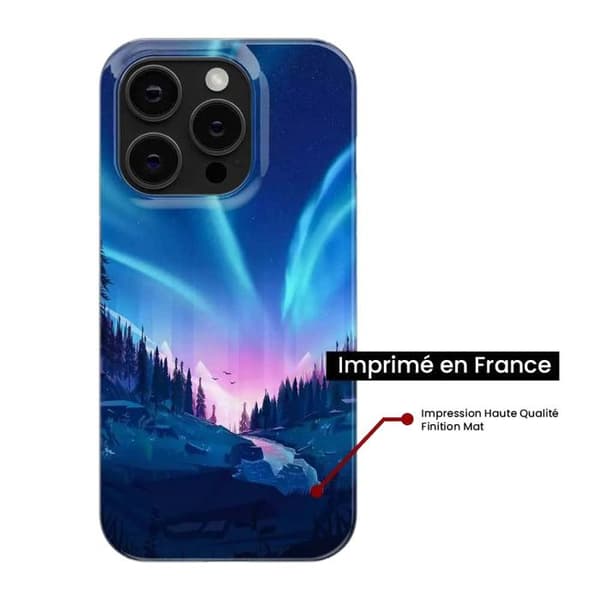 Siliconfodral - Kompatibel med Apple iPhone 14 - design nattfall