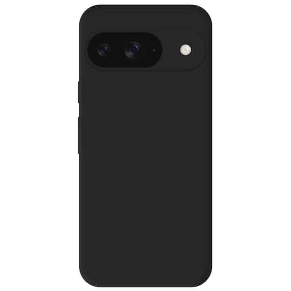 Svart silikonfodral - Kompatibel med Google Pixel 9