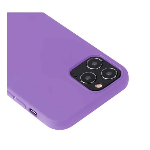 Lila silikonfodral - Kompatibel med Apple iPhone 16 Plus