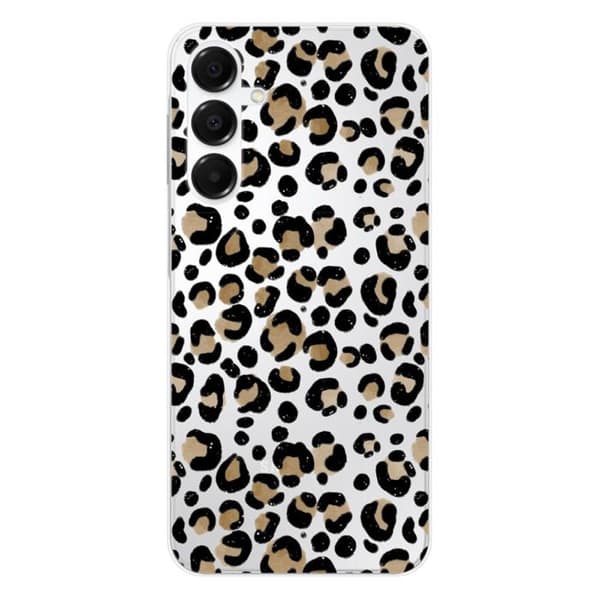 Siliconeviktskydd - Kompatibel med Samsung Galaxy A16 - leopardsdesign