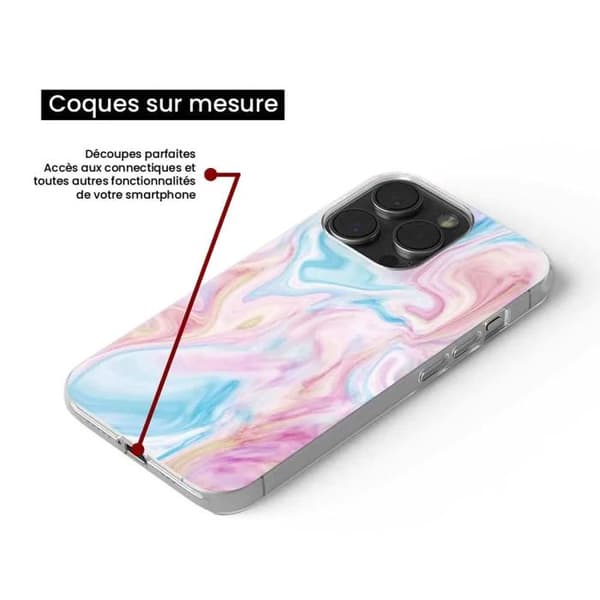 Tryckt silikonfodral som är kompatibelt med Apple iPhone 16 Pro Soap